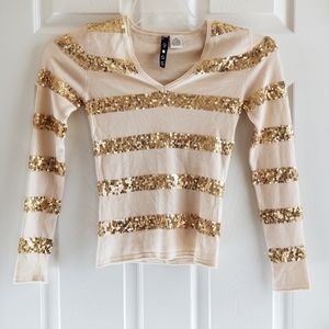 WR 9000 Fitted Silk Cashmere Blend V-neck Sweater